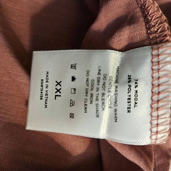 Mod Ref womens t-shirt, mauve. Size XXL. NWT.  # 826 - Picture 4 of 4